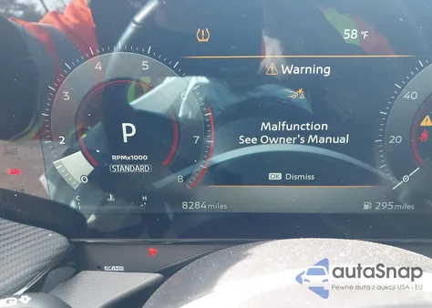 2025 Nissan Kicks Sr Intelligent Awd from USA, damaged, VIN 3N8AP6DB5SL333836